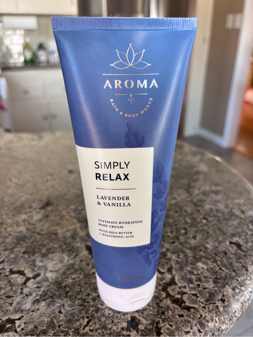 Aroma Bath & Body Works Simply Relax Lavender & Vanilla Ultimate Hydration